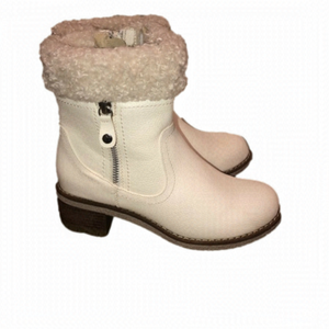 NEW Patricia by SpringStep Sincere Thick heel Lace UpAnkle Boots Sz 36